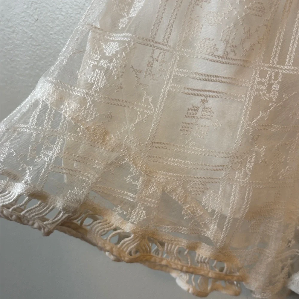 DO+BE Women’s Off White Lace Romper Size M - Picture 2 of 14